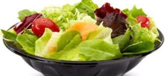 Zero Calories – Fresh Vegetables and Fruit Salad – Low Fat Healthy Nutritious Food