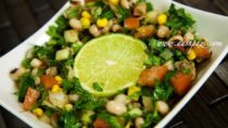 Black Eyed Peas And Corn Salad Recipe (Healthy Food)